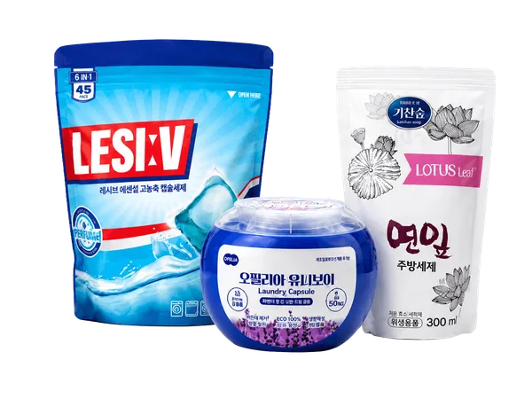 Набір 1: Капсули LESIV для білого + OFELIA + подарунок Lotus Leaf